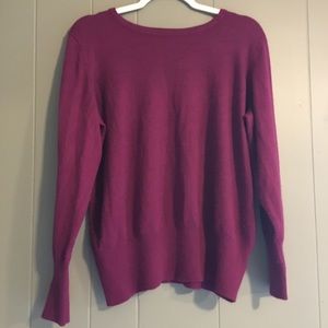 Soft Fuzzy Purple Sweater